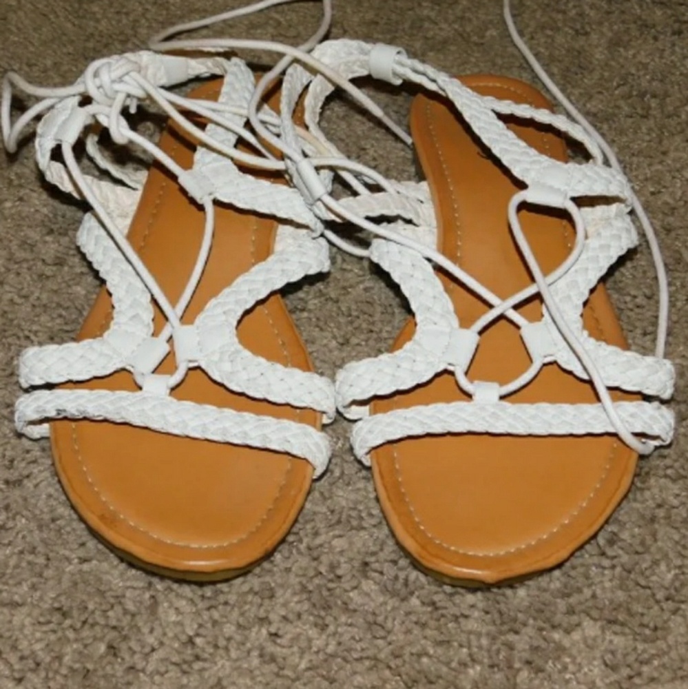 Womans Braided Sandals